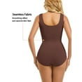 thumbnail image 4 of MANIFIQUE Womens' Waist Trainer Tummy Control Shapewear Bodysuit Top, 4 of 6
