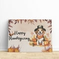 thumbnail image 3 of Happy Thanksgiving Beagle Welcome Thankful Fall Autumn Pumpkin Horizontal Matte Canvas Poster Beagles Dog Lover Gifts Idea Wall Art Home Decor - 02021, 3 of 5