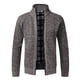 thumbnail image 1 of Cárdigan cálido de otoño e invierno para hombre, suéteres con cremallera de lana, chaquetas para hombre, abrigo de punto ajustado, cárdigan grueso, suéter, abrigo para hombre Tan Jianjun unisex, 1 of 2