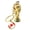 Canada, variant on World Soccer Cup Soccer Trophy Keychain with Flag Pendant - Gold Cup Trophy Keyring for Supporters - Metal Sports Fan Souvenir, Gift for Soccer Lovers & Collectors