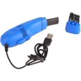 thumbnail image 1 of Desktop Vacuum Cleaner, Handheld Mini Nail Dust Collector Able Dust Sweeper Negative Pressure Large Suction Nail Dust Vacuum Machine for Home,School,Office,Keyboard,Home,Kitchen (Blue), 1 of 6