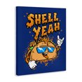 thumbnail image 3 of Stupell Industries Shell Yeah Funny Taco Canvas Wall Art design by Jedco Brands, Inc., 48 x 36, 3 of 7