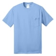 thumbnail image 5 of Yellow Rooster Men's Core Blend Pocket T-Shirts Light Blue 6XL, 5 of 6