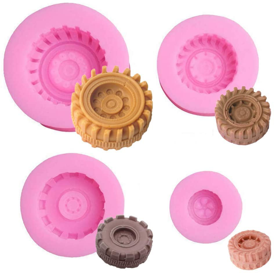 Round Lollipop Cake Mold Soft Silicone Mould Candy Chocolate With Stick Tool L 
