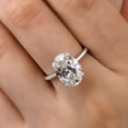 thumbnail image 3 of Veda Jewel Round Cut Lab Created Diamond Ring – 1.3 Ct Solo Stone Engagement Ring for Women – 14K White Gold Plated Wedding Jewelry – Romantic Anniversary Gift Idea, 3 of 3