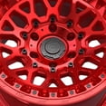 thumbnail image 3 of 1 X TIS 555MRT 17X9 6X135 87.1 Hub -12 Offset Red Wheel Rim, 3 of 3