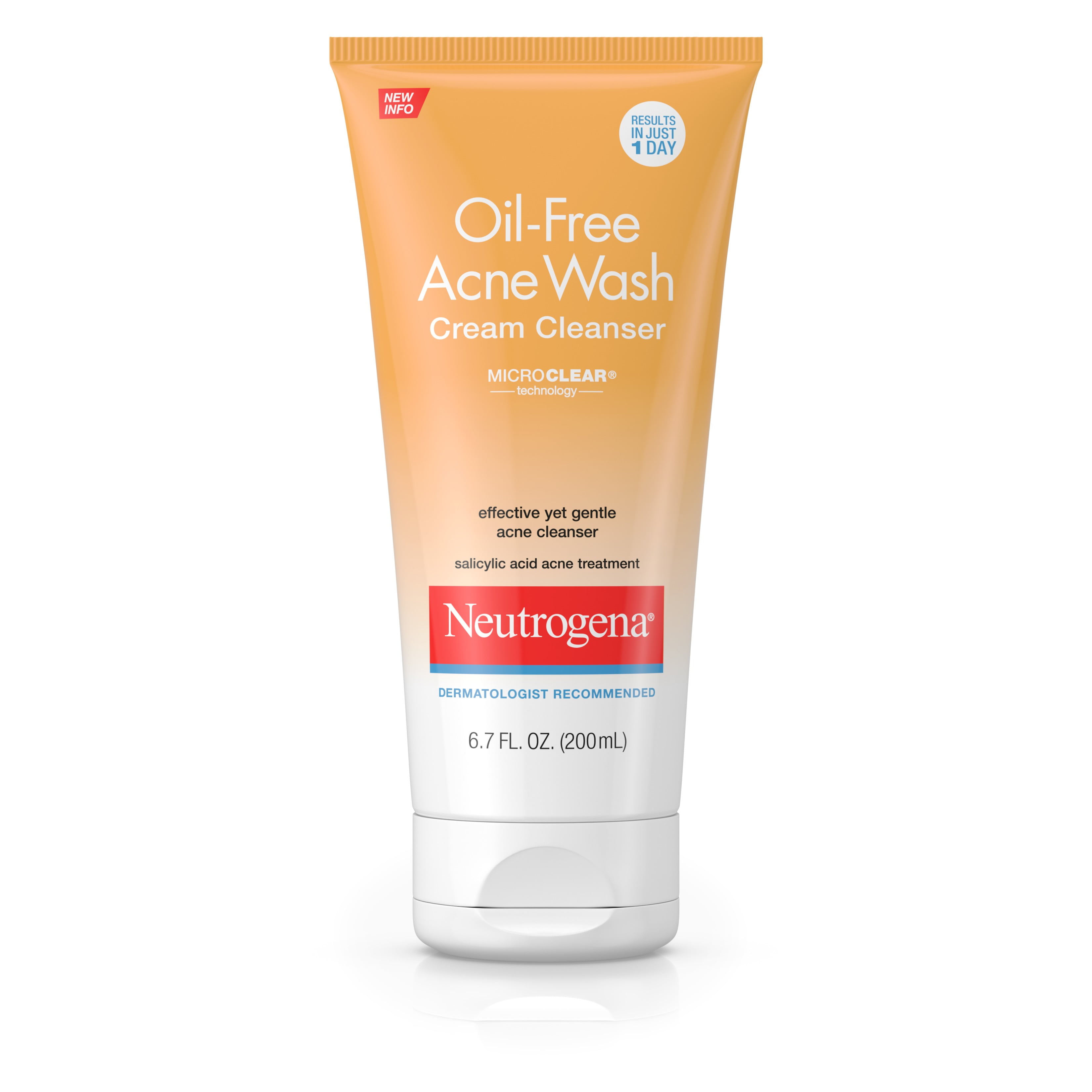 Neutrogena Oil Free Acne Face Wash Cream Cleanser 6 7 Fl Oz Walmart neutrogena-oil-free-acne-face-wash-cream-cleanser-6-7-fl-oz-walmart