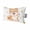 White, Gold, Brown, variant on Cartoon Dog Outdoor Pillows for Chaise Lounge Chair Beach Headrest Pillow Set of 2 Waterproof Lumbar Pillows with Insert&Adjustable Strap Japanese Style Golden Star Cute Animals Pool Pillow 12"x20"