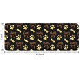 thumbnail image 7 of Happy Dog and Footprints Kitchen Rug Mat,Kitchen Runner Rugs Non Skid Washable,Decorative Kitchen Floor Mats for Kitchen,Sink,Laundry,17"x47.2", 7 of 7