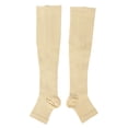 thumbnail image 1 of Chaussettes de Compression, Bas de Compression Respirants à Fermeture Éclair Bout Ouvert Durabilité Éprouvée, 1 of 14