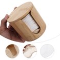 thumbnail image 3 of 1 Set Bamboo Fiber Makeup Remover Puff Pads Round Face Makeup Cleaning Pads, 3 of 7