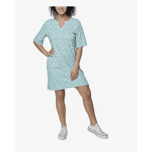 Hang Ten Women's Sun Dress, Green, Size L