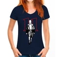 thumbnail image 3 of Stranger Style Pop Culture Things Eleven Cosplay White T-Shirt Size M-3XL, 3 of 5