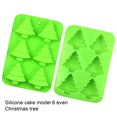 thumbnail image 4 of Monstrate Molde de silicona asequible para hornear - Molde de silicona de Navidad duradero ecológico y antiadherente Herramientas y accesorios para hornear verde, 4 of 6