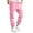 Pink, variant on IROINNID Sweatpants for Men Solid Drawstring Waist Jogger Pants Thicken Stretch Comfy Sport Pants With Pocket,Red