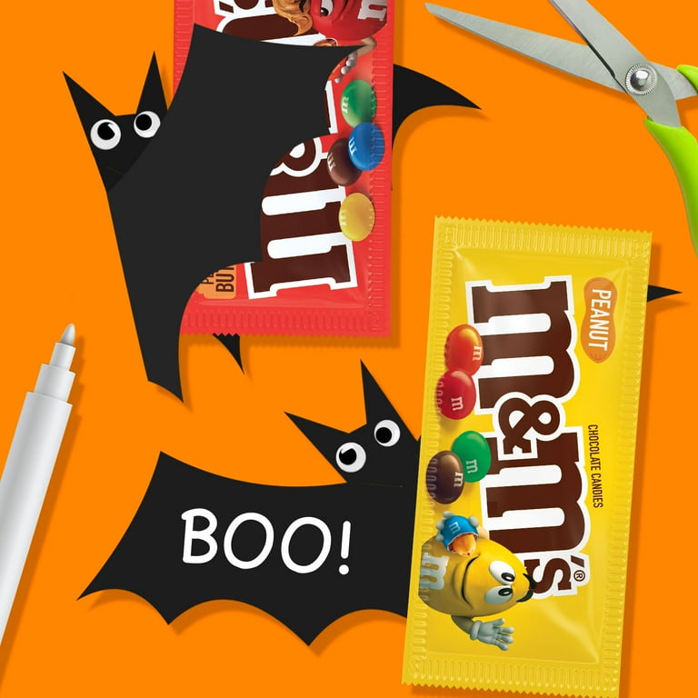 M&M's MARS Halloween Full Size Chocolate Candy Bars - 30.58
