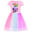 thumbnail image 4 of Vestido de verano para niñas de Inside Out, 2024, JOY SADNESS, ropa para niñas pequeñas, vestidos casuales de manga corta, vestidos de fiesta de boda para niñas pequeñas, 4 of 5