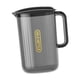 thumbnail image 4 of Jarra de té de 2,, jarra de agua para , dispensador de bebidas de leche con tapa, jarra de agua para oficina, hogar, fiesta, jarra Negro, 4 of 9