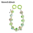 thumbnail image 3 of Llavero con Cuentas Yuyangstore para Colgar en la Muñeca Verde, 3 of 8