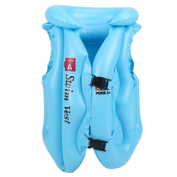 Chaqueta de natación de plástico, chaleco de natación inflable para niños, chaleco de natación, chaqueta de natación inflable, artesanía Superior