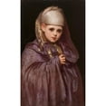 thumbnail image 3 of Frederic Leighton 13x18 Black Modern Framed Museum Art Print Titled - Little Fatima, 3 of 5