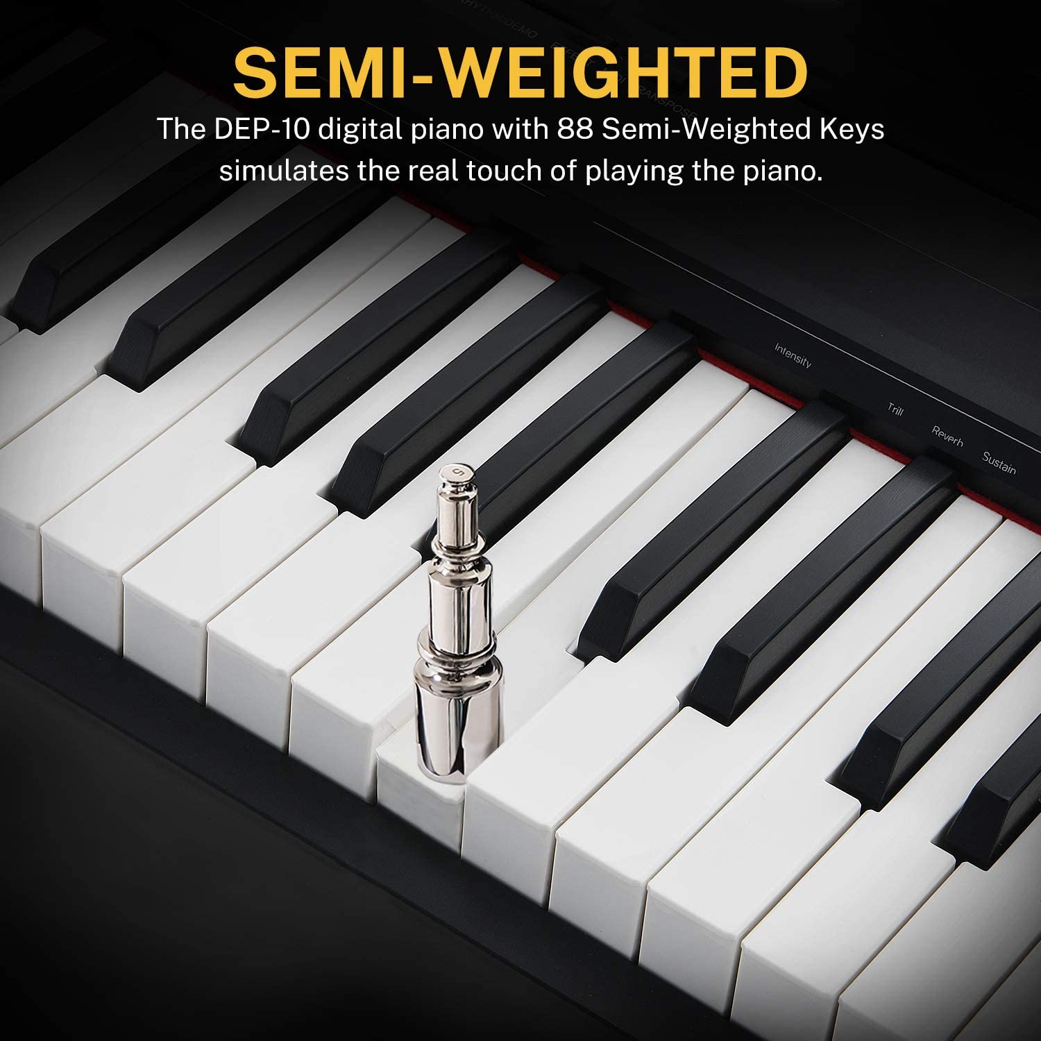 Donner DEP-10 88-Key Digital Piano with Furniture Stand photo 3