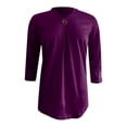 thumbnail image 6 of 3/4 Length Sleeve Womens Tops Spring Summer Casual Relaxed Fit V Neck Plain T Shirt Blouse Dressy Casual Work Shirt, 6 of 6