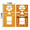 thumbnail image 2 of Labymos 95-105 Degree Multifunctional Hinge Punch Hole Locator Punching Formwork Installation 35MM Cupboard Hinges Auxiliary, 2 of 5