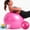 Pink, variant on 2 count Yoga Ball, 25Inch Thicked Anti-Burst Exercise Balls for Workout Stretching Stability, Non-Slip Ball Equipment for Women Pilates Physical Labor Birthing Fitness