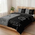 thumbnail image 5 of SHANNA Duvet Cover Set, Twin Size 3 Piece Bedding Set with 2 Pillowcases, 3D Comfortable & Breathable Home Bedding Set, 5 of 8