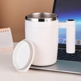 thumbnail image 3 of Automatic Stirring Cup Magnetic Self Stirring Coffee Mug Stainless Steel Protein, 3 of 4