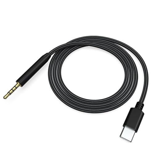 USB C to 2.5mm Headphone Audio Cable Aux Cord Compatible with Bose 700 QuietComfort Ultra QC45 QC35II QC35 QC25 Headphones Works with Samsung Galaxy S24 S23, iPad Pro, iPhone 17/16/15 Pro Max Plus