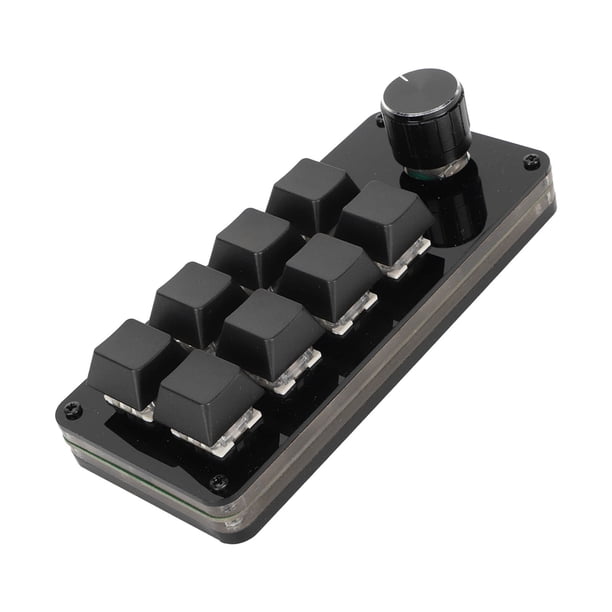 Macro Mechanical Keyboard, Blue Switch Mini 8 Key Keypad Flexible With ...
