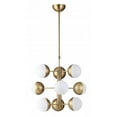 thumbnail image 1 of Control Brands LBC7709BRASS Artillerigatan Chandelier, Brass, 1 of 1