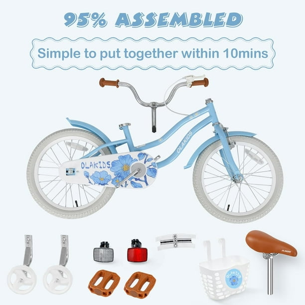 Vélo pour Enfant 14 Pouces - Jaune - Vélo Enfant 14 - Vélo pour Enfant Réglable, VELO ENFANT - Sport