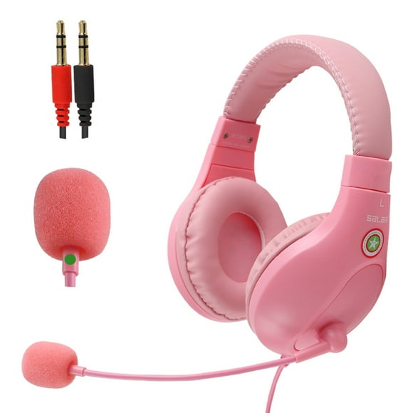 Amdohai A566E Computer Wired Headphone Student Lightweight Noise Cancelling Headset with Microphone for Online Study Education Test