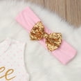thumbnail image 5 of Toddlers Baby Girls Birthday Dress Outfits Sleeveless Vest Cute Letter Mesh Splicing Tutu Skirt +Bow Headband, 5 of 9