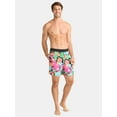 thumbnail image 2 of Neff Men's & Big Men's Graphic Swim Trunks, Sizes S-3XL, 2 of 5
