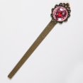 thumbnail image 5 of Valentine's Day Book Lovers' Delight: Lace Bookmark in Antique Bronze - a Stylish Book Accessory and Gift for Readers and Bookmarks Collectors, 5 of 5