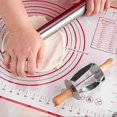 thumbnail image 4 of Stainless Steel Rolling Cutter Baking Croissant Dough Pastry Bread Wheel Tool, 4 of 5