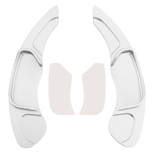 Steering Wheel Paddle Shifter For Ford Mondeo Edge Taurus 13-20 Aluminium Silver