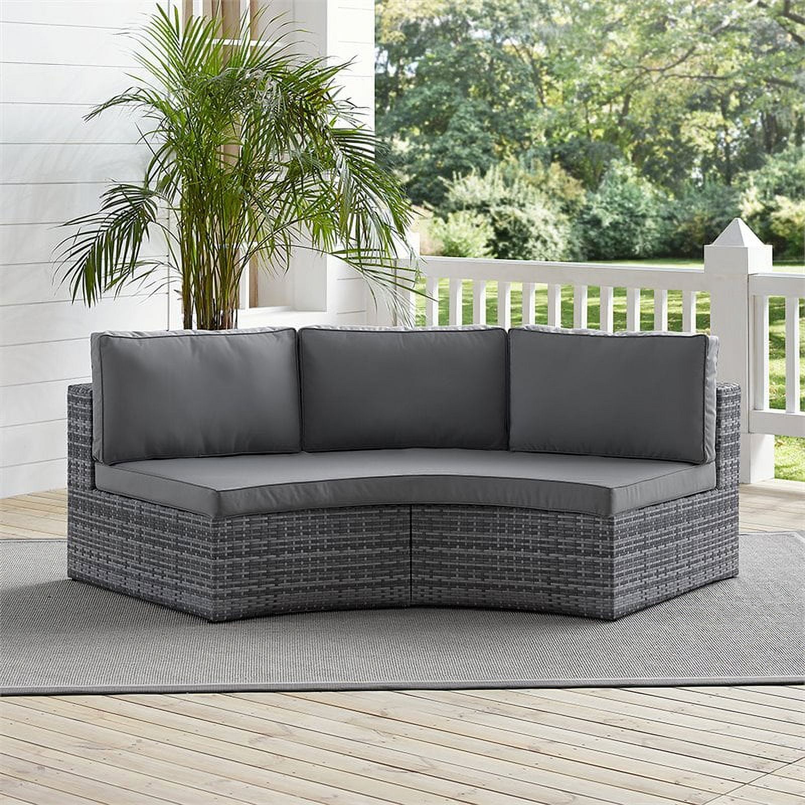 Afuera Living Outdoor Wicker Curved