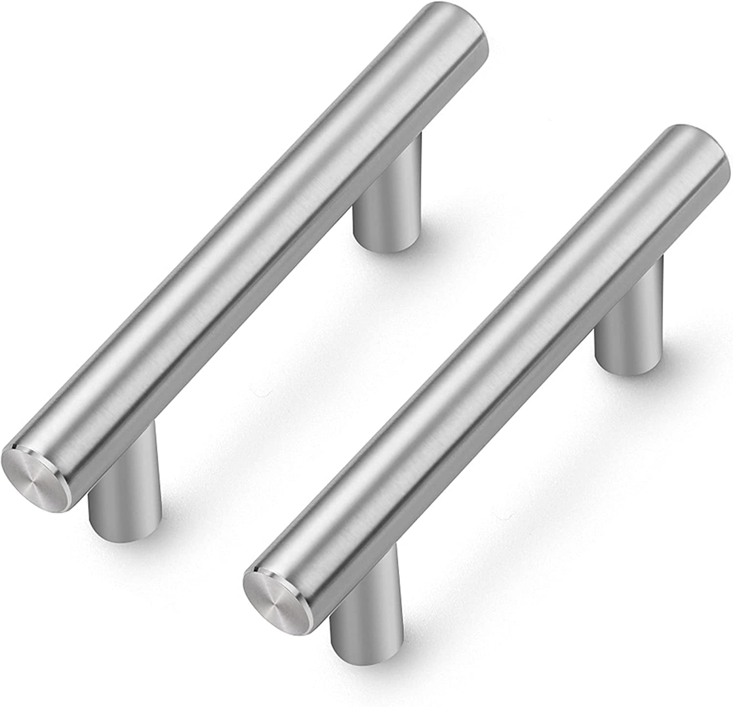 Zoizocp Handles 20 Pack 21/2 inch Pulls Brushed Nickel