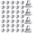 thumbnail image 1 of unbranded 100Pcs Bauble Caps Plastic for Ornament Cap Replacement on Trees, 1 of 8
