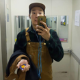 thumbnail image 5 of Carhartt Carhart Otoño e Invierno ropa de trabajo retro tirantes de mezclilla pantalones casuales sueltos para parejas Pantalones rectos para hombres y mujeres, 5 of 5