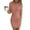 Pink, variant on Women’s Hooded Pullover Dress Long Sleeve Fleece Casual Mini Dress with Front Pocket Soft Plush Fabric Relaxed Fit Pink L