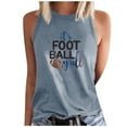 thumbnail image 2 of Womens Fashion Printed Round-Neck Loose Sleeveless T-shirt Pullover Tops, 2 of 4
