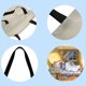 thumbnail image 2 of Bolso Tote Hombro Gran Capacidad Lino Sleeping Mouse (40 * 40 Cm), 2 of 3