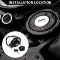 thumbnail image 3 of Unique Bargains Ignition Key Switch Ignition Switch Lock Set for Yamaha XT600 1990-1995 1 Set, 3 of 6
