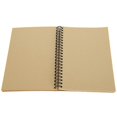 thumbnail image 1 of 4Pcs Kraft Paper Sketchbook Retro Sketch Pad HandPainted Thick Art Drawing Coil Notebook, 1 of 4